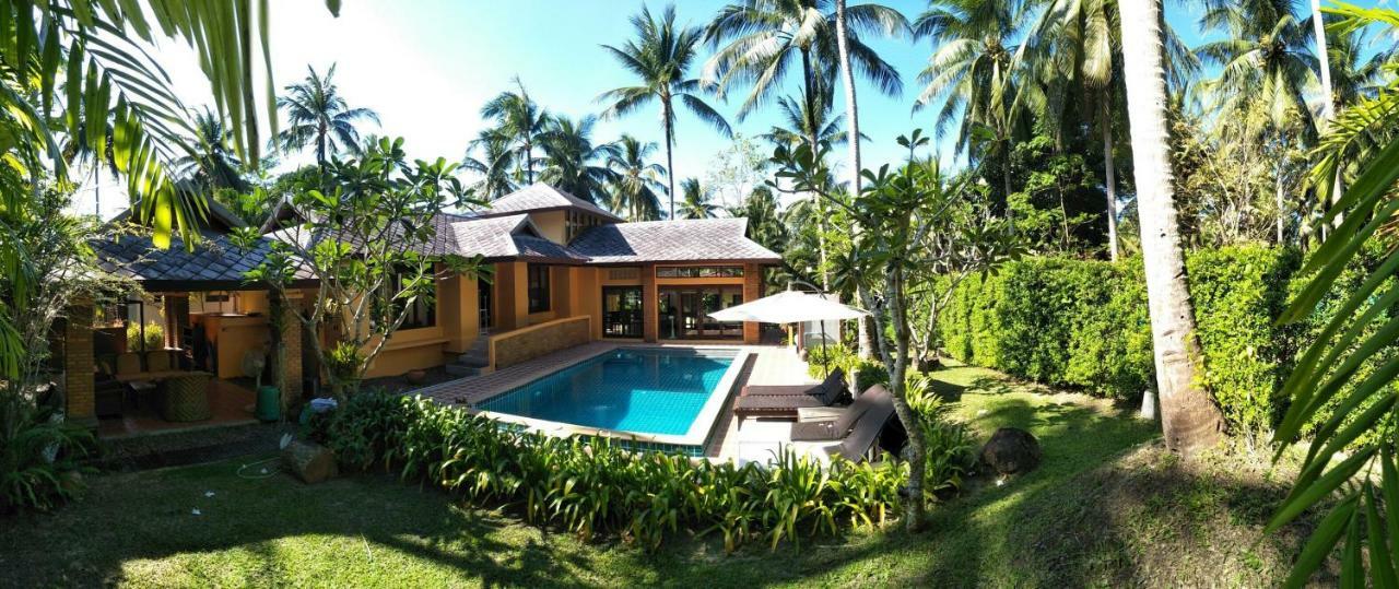 Silent Palm Samui Villa Taling Ngam Beach Екстериор снимка